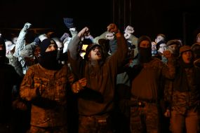 Съемки финального клипа в рамках проекта "ЭПОХА" Третьей отдельной штурмовой бригады