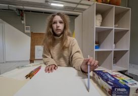 Children in the shelter