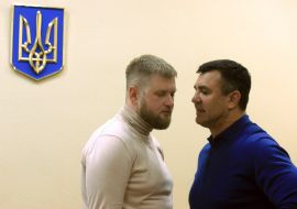 Serhiy Rudenko and Mykola Tyshchenko