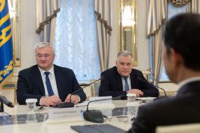 Igor Zhovkva and Andriy Sybiga