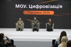 Anatoliy Bargylevych, Rustem Umerov and  Kateryna Chernogorenko