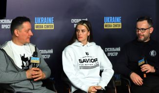 Sergiy Soshinsky, Yaroslava Maguchikh and Leonid Fedorovsky