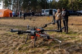 Testing of unmanned aerial vehicles in the Kharkiv region