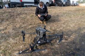 Testing of unmanned aerial vehicles in the Kharkiv region