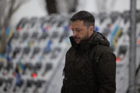 Владимир Зеленский почтил память украинцев, погибших во время Революции Достоинства
