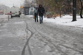 Снег в Киеве