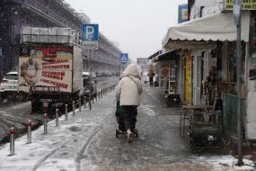 Снег в Киеве