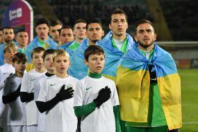 Soccer. FC Karpaty (Lviv) and FC Kolos (Kovalivka)
