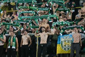 Soccer. FC Karpaty (Lviv) and FC Kolos (Kovalivka)