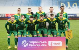 Players of FC "Livyi Bereg" (Kyiv)