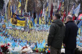 Volodymyr Zelenskyy and Olaf Scholz honored the memory of the fallen heroes of Ukraine