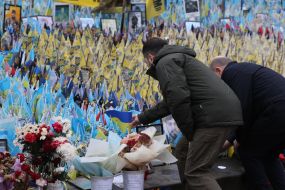 Volodymyr Zelenskyy and Olaf Scholz honored the memory of the fallen heroes of Ukraine