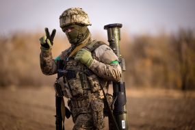 Military personnel train in covert movement skills