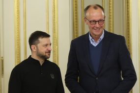 Volodymyr Zelensky and Friedrich Merz