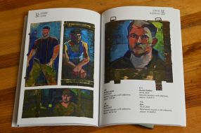 Catalog of the artist, military serviceman Volodymyr Bezruky “Barcode on the DOOR OF TIME. 2014-2023”