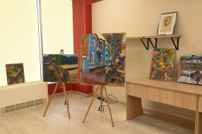 Paintings of the artist, military serviceman Volodymyr Bezruky “Barcode on the DOOR OF TIME. 2014-2023”