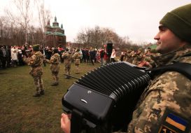 Military folklore group "Svitovyd"