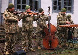 Military folklore group "Svitovyd"