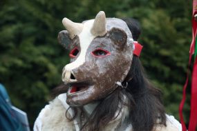 Participant of "Kyiv Malanka" event
