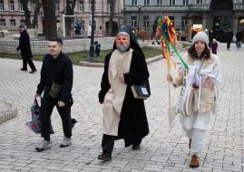 Participants of "Kyiv Malanka" event