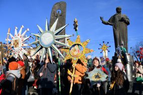 Participants of the Astronomers' March in Lviv