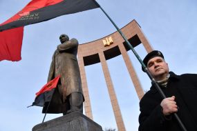 Monument to Stepan Bandera