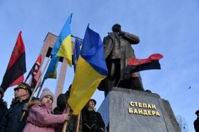 Events on the occasion of the 116th anniversary of the birth of Stepan Bandera in Lviv