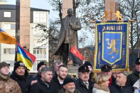 Monument to Stepan Bandera