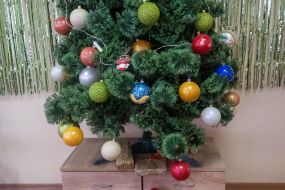 Decorated Christmas tree