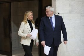 Andriy Sybiga, Thorgerdur Katrin Gunnarsdottir