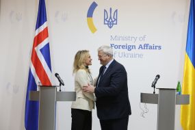 Andriy Sybiga, Thorgerdur Katrin Gunnarsdottir