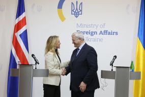 Andriy Sybiga, Thorgerdur Katrin Gunnarsdottir