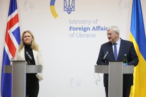 Andriy Sybiga, Thorgerdur Katrin Gunnarsdottir