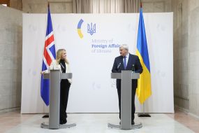 Andriy Sybiga, Thorgerdur Katrin Gunnarsdottir