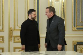 Meeting between Volodymyr Zelensky and Boris Pistorius