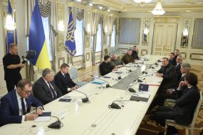 Meeting between Volodymyr Zelensky and Boris Pistorius