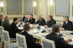 Meeting between Volodymyr Zelensky and Boris Pistorius