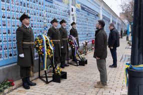 Volodymyr Zelenskyy and Keir Starmer