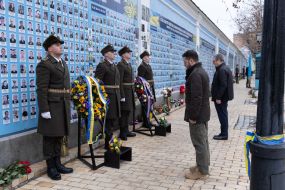 Volodymyr Zelenskyy and Keir Starmer