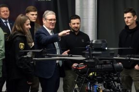 Volodymyr Zelenskyy and Keir Starmer