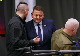 Oleksandr Kamyshyn and Valeriy Zaluzhnyy
