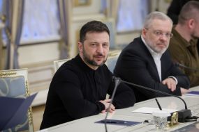 Volodymyr Zelenskyy and Herman Galushchenko