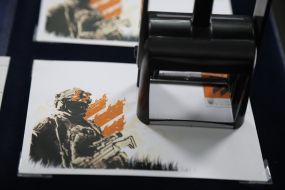 The procedure for redeeming a new postage stamp from Ukrposhta