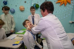 The second underground school in Kharkov