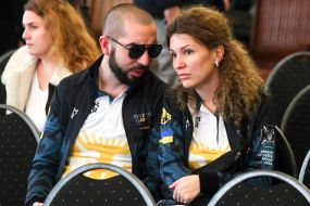 Members of the Ukrainian national team