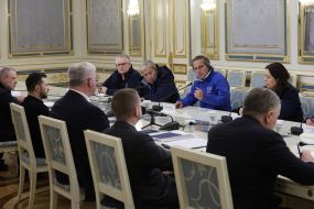 Volodymyr Zelenskyy and Rafael Mariano Grossi