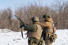 Тренировка по огневой подготовке