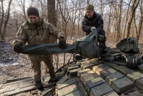 Location of servicemen of the 3rd Separate Iron Tank Brigade in the Kharkiv region