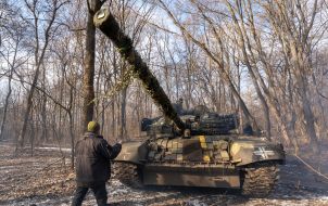 Location of servicemen of the 3rd Separate Iron Tank Brigade in the Kharkiv region