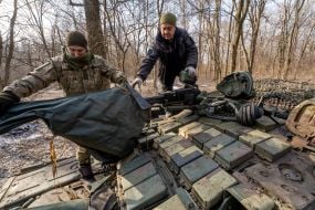 Location of servicemen of the 3rd Separate Iron Tank Brigade in the Kharkiv region